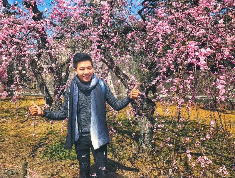 Hoa đào nở đầu tiên tại Kyoto Hoa đào nở đầu tiên tại Kyoto