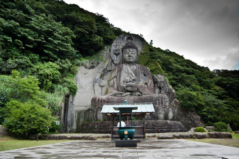 núi Nokogiriyama với bức tượng Phật lớn