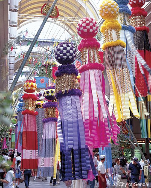 lễ hội Sendai Tanabata