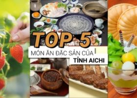 Top 5 món ăn đặc sản của tỉnh Aichi